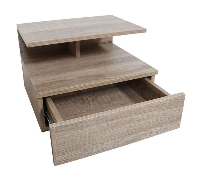 Home and Kitchen Floating Bedside Drawer - Oak