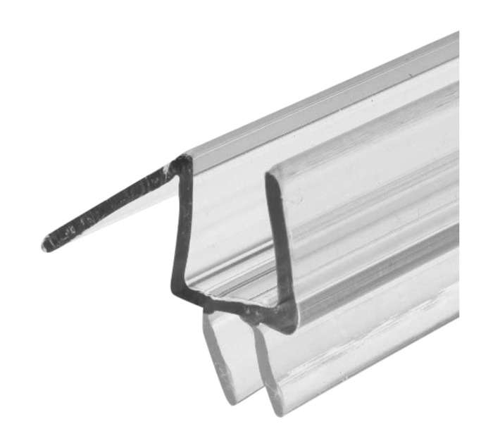 Sweep Bottom Seal Glass Shower Door - Clear (1200mm)