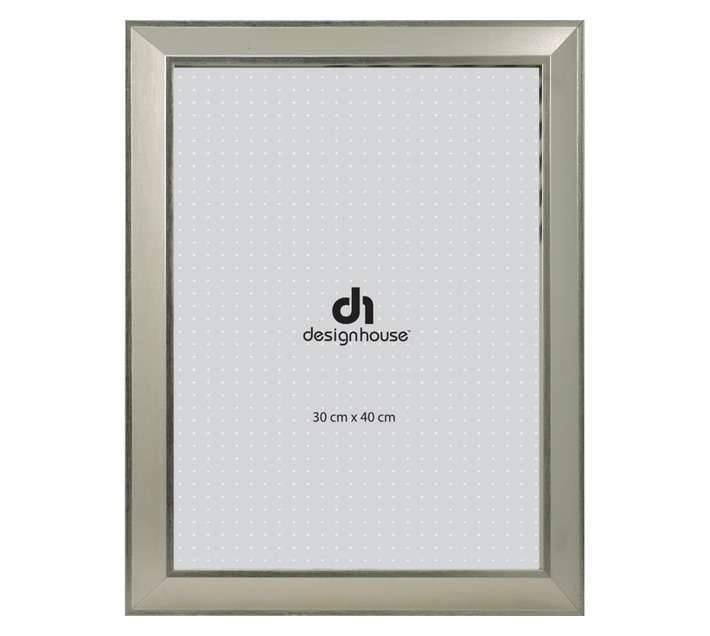 Amber Bay Demi Picture Frame - Silver (400 x 300mm)