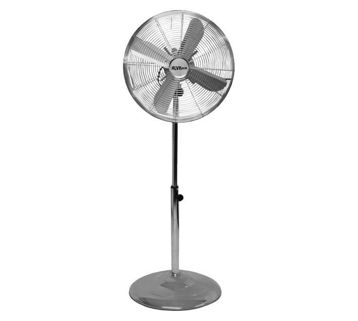 Alva Metal Pedestal Fan - Silver (400mm)