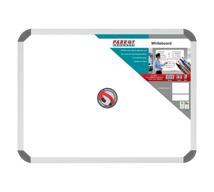 Parrot Products BD0920 Magnetic Whiteboard (600 x 450mm)