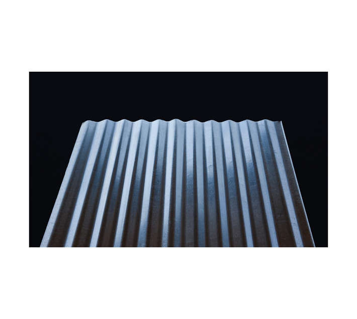 Galvanized Corrugated Iron Roof Sheet (0.3mm x 2400mm)