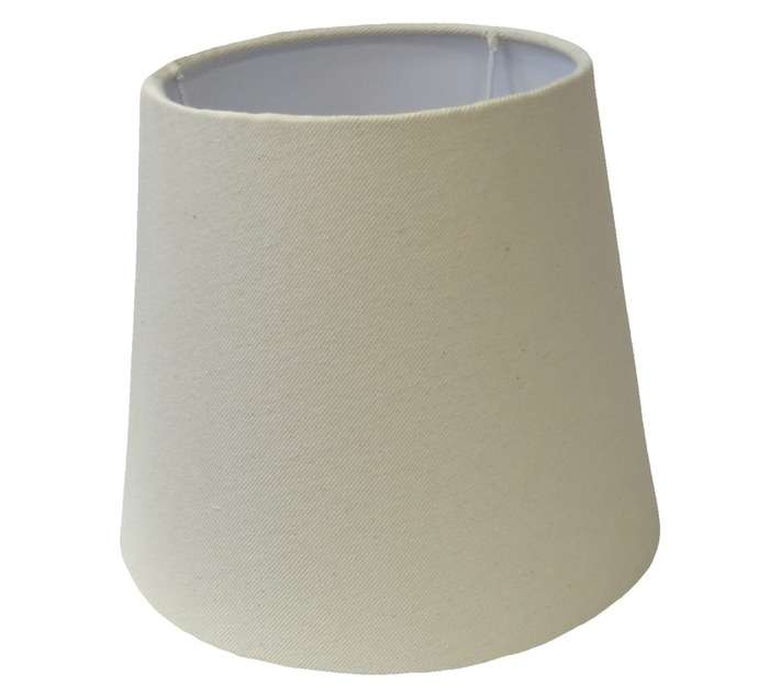 Design House Tapered Drum Lamp Shade - Ivory (210mm)