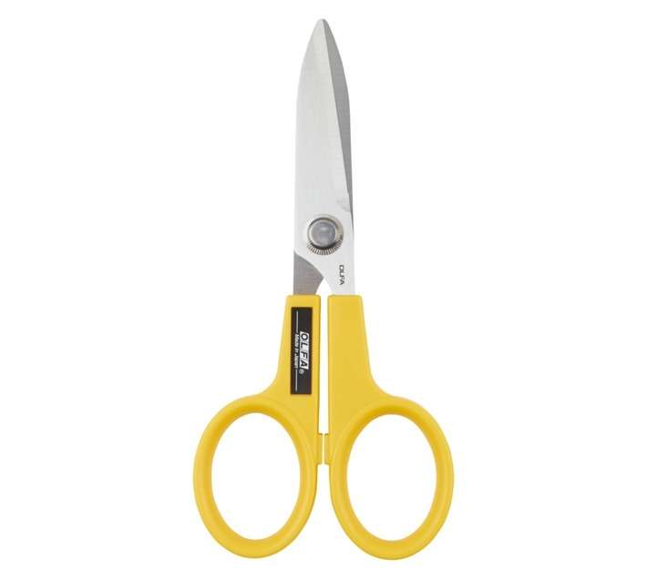 OLFA SCS-2 Scissors with Serrated Stainless Steel Blades