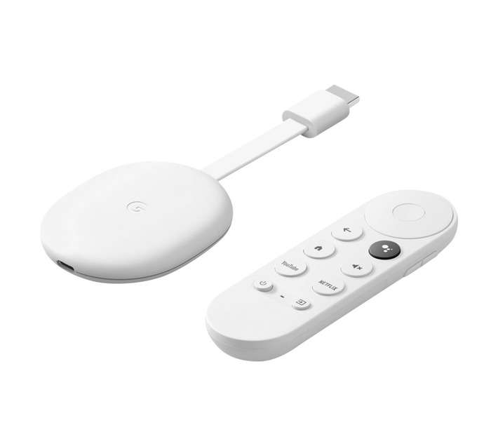 Google Snow 4K Chromecast with Google TV - White