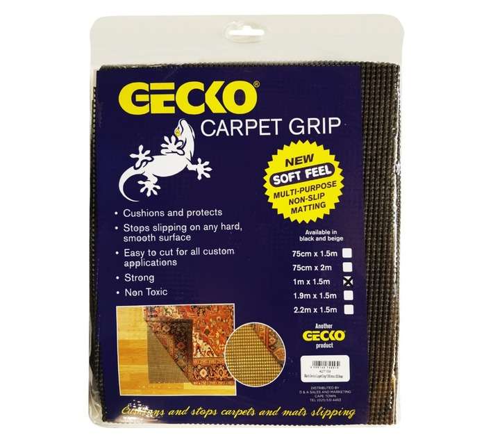 Gecko Carpet Grip - Black (1000 x 1500mm)