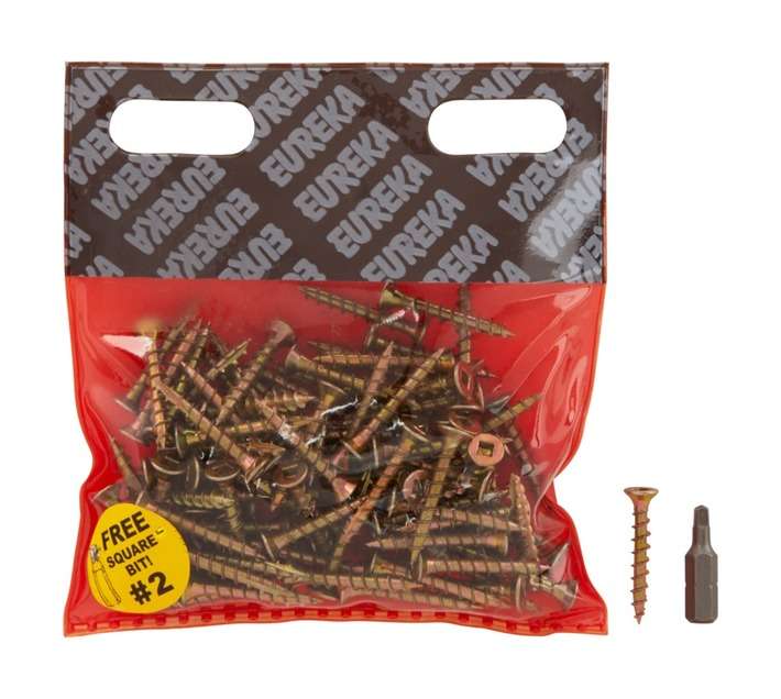 Eureka 1FE20U 4 x 30mm Cut Screw Full Thread (100 Pack)