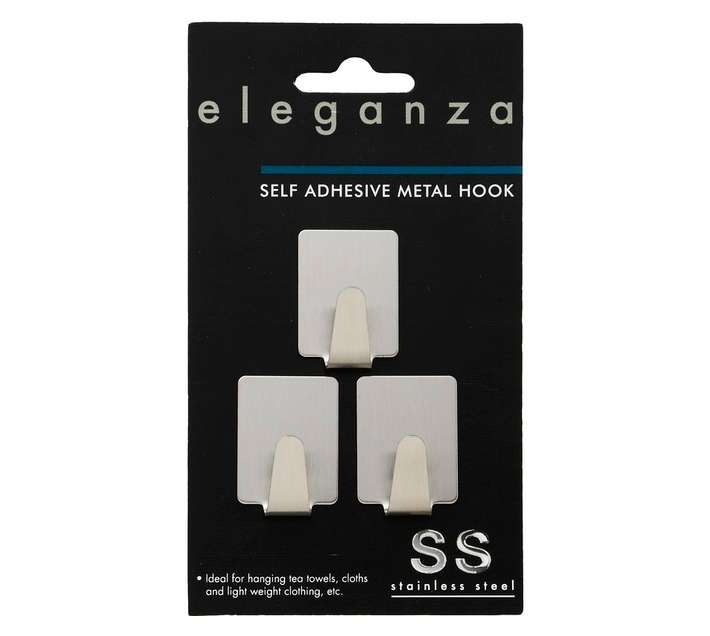 Dejay Small Rectangular Hook - Stainless Steel