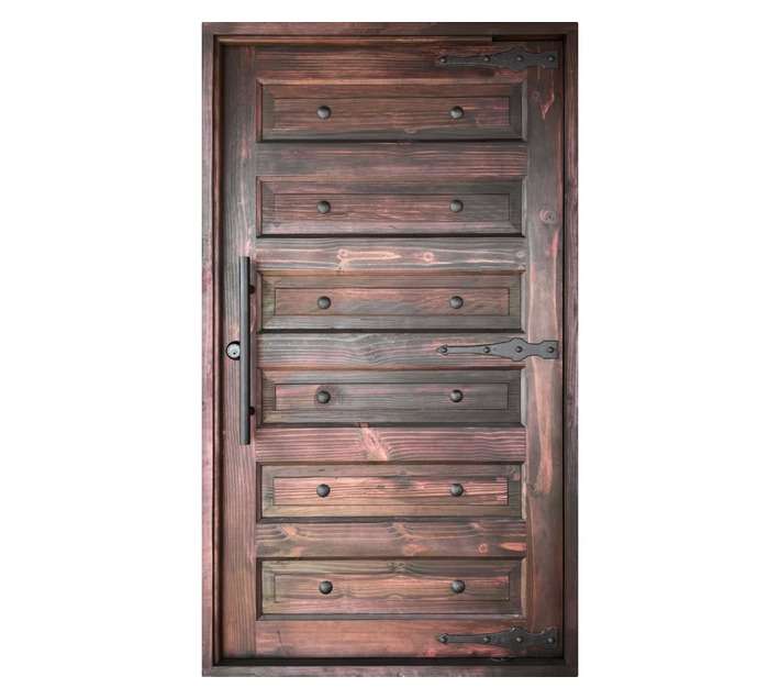 Hardwood Doors HWDGP 02 Gothic Pine Pivot Door (1200 x 2100mm)
