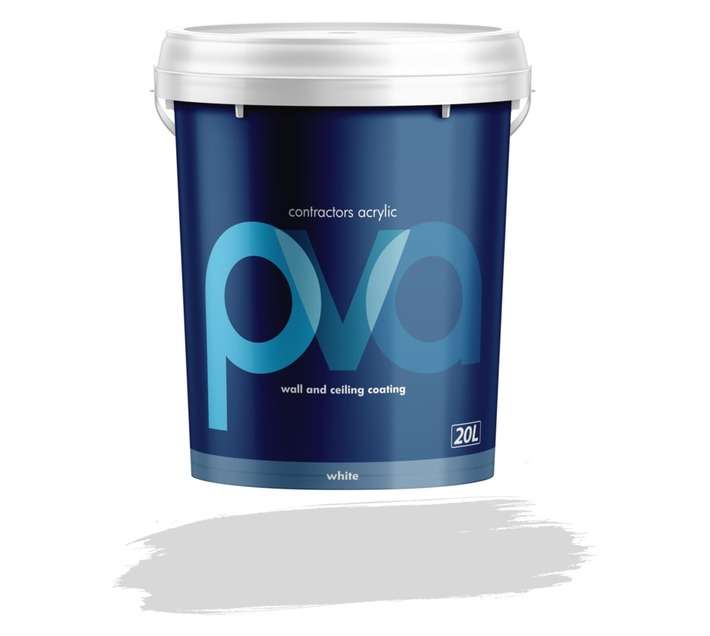 PVA Contractors Acrylic - White (20L)