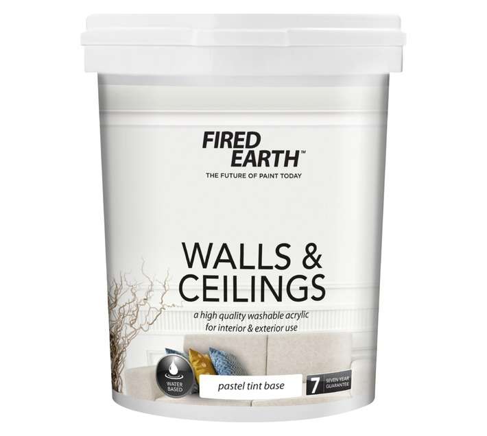Fired Earth Walls and Ceilings Deep Base (20L)