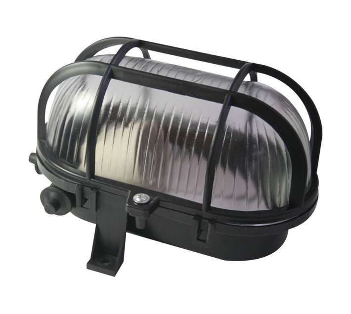 Lightworx Glass Grid Bulkhead - Black