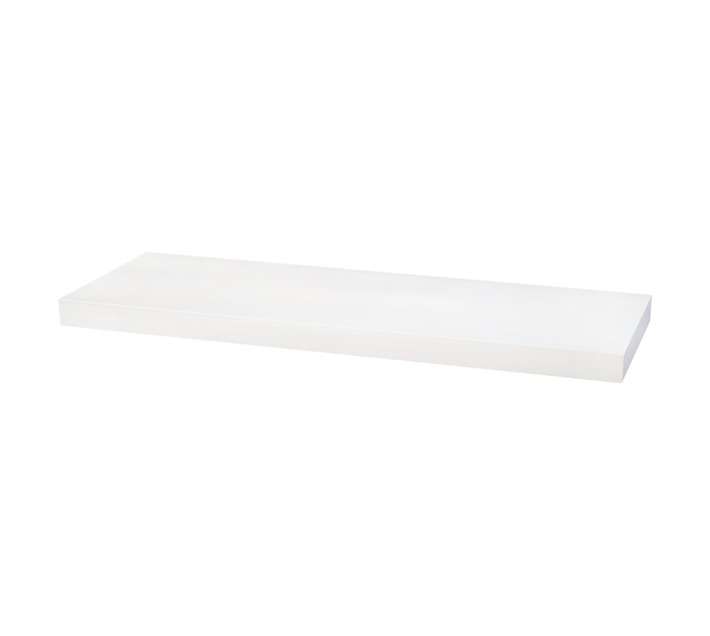FLOATING SHELF 595X195X30MM WHT