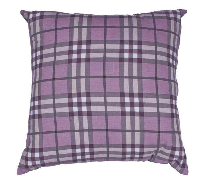 Check Scatter Cushions - Berry (500 x 500mm)