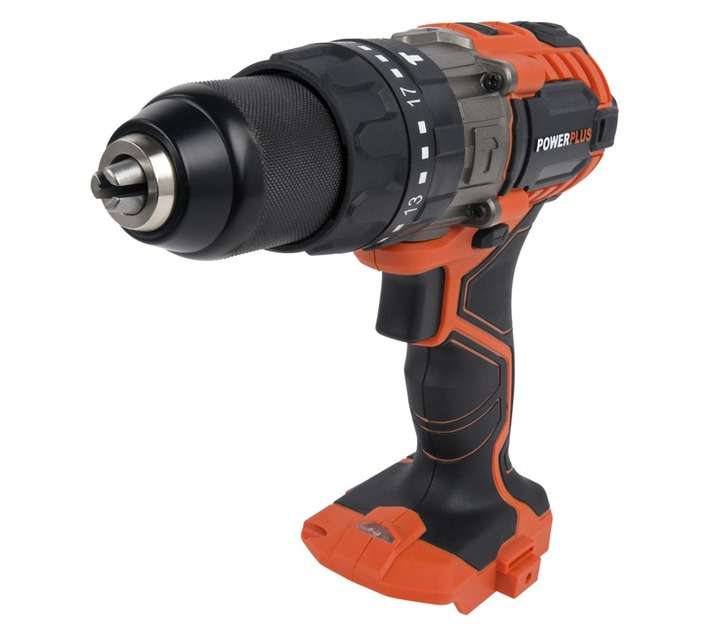 Power Plus Dual Power Cordless Impact Drill 20V POWDP15200 (Battery and Charger not included)