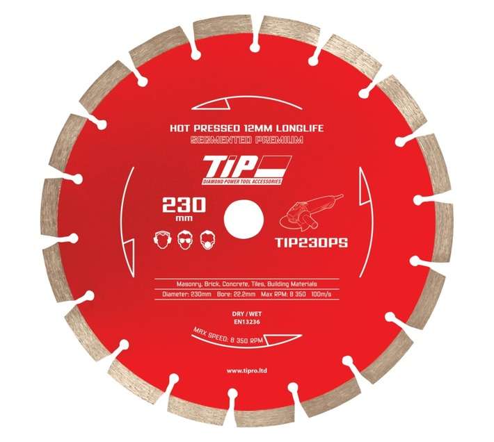 TIP SK-ZA 230 Longlife Diamond Blade (230mm)