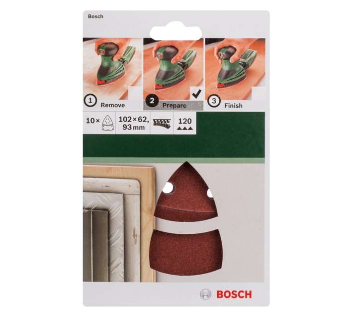 Bosch 10 x 120 Grit Sanding Plate