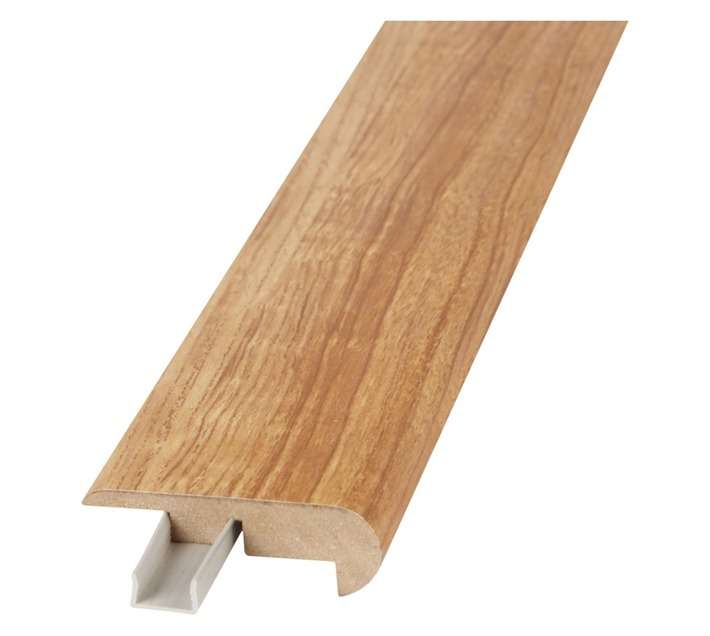 Trento Straight Nose Edge Trim - Natural Hickory (2400 x 8.3mm)