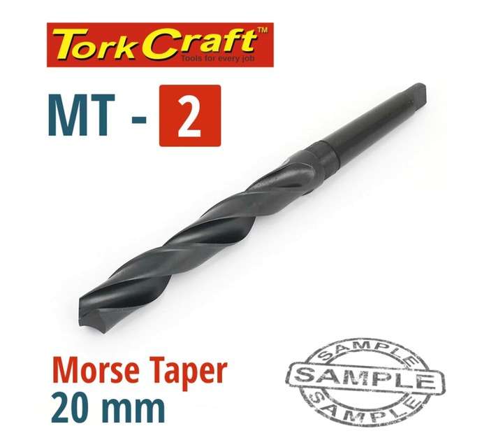 Tork Craft HSS MT-2 Morse Taper Drill Bit (20mm)