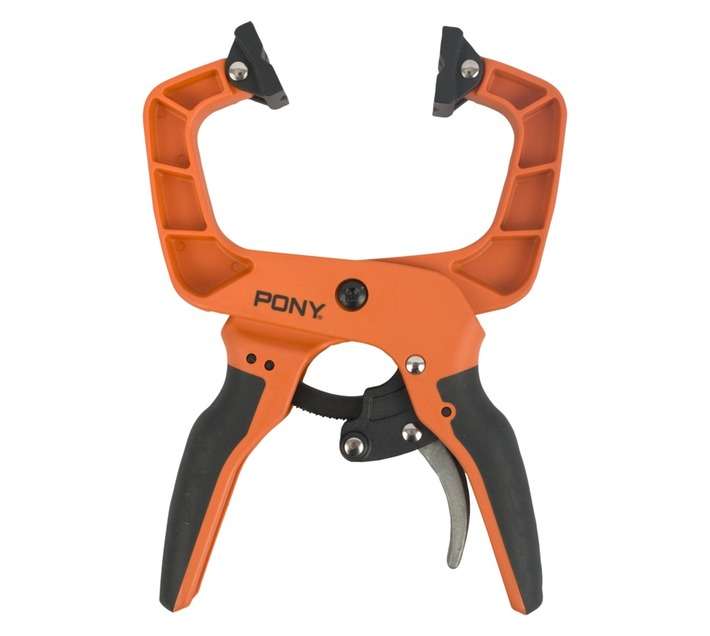 Pony Hand Clamp - Orange/Black (100mm)