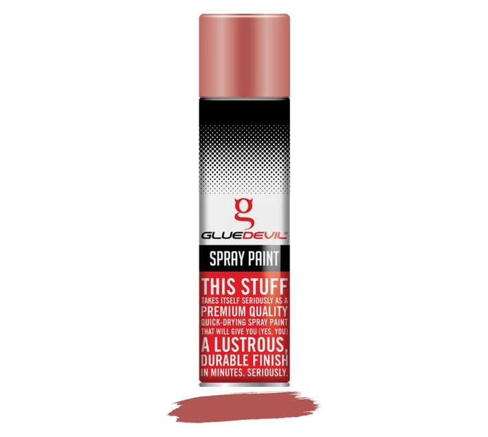 Glue Devil Spray Paint - Rose Gold (300ml)