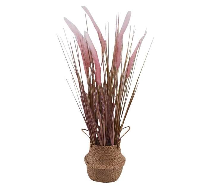 Direkshinz Artificial Grass in Basket - Green
