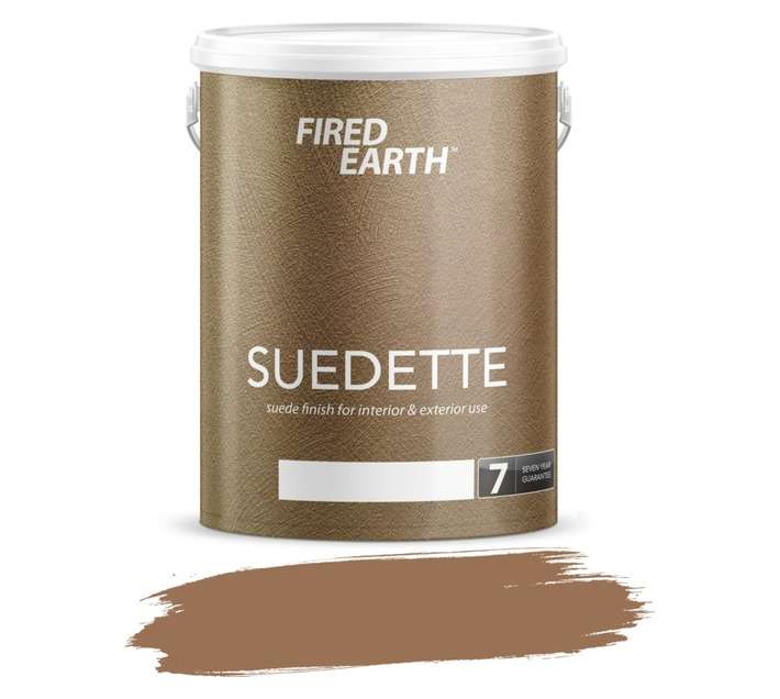 Fired Earth Suedette - Old Browns (5L)