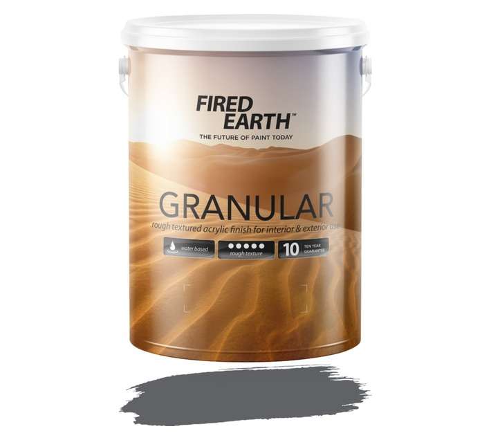 Fired Earth Granular Coat - Grey Grit (5L)