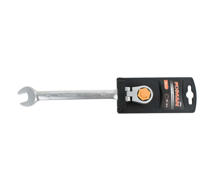 FIXMAN COMB WRENCH 15MM RATCHET FLEX