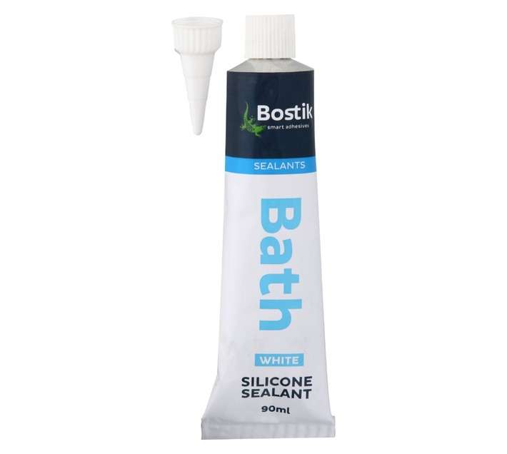 Bostik Bath Silicone Sealant - White (90ml)