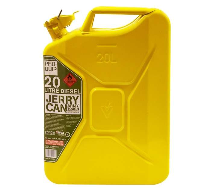 Diesel Jerry Can - Yellow (20L)