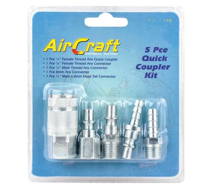 AirCraft 5 Piece Aro Quick Coupler Set