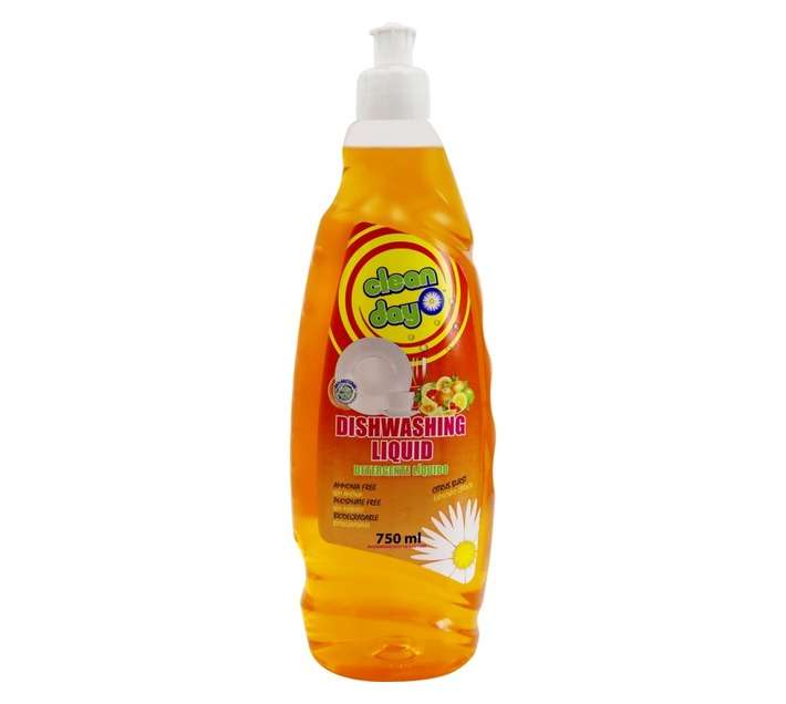 Clean Day CDDWAB750 Antibacterial Dishwasher - Citrus (750ml)