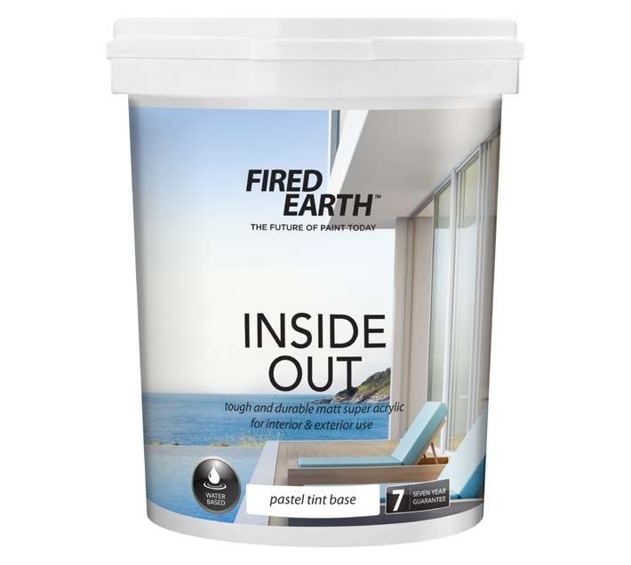 Fired Earth Inside Out Super Acrylic Pastel Base (20L)