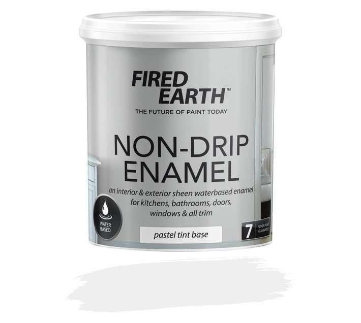 Fired Earth Non-Drip Enamel Water Base Deep Base (1L)