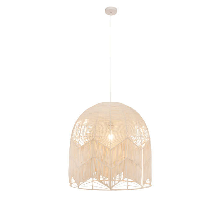 Eurolux Toulon 450 Woven Rattan Pendant - Natural (60W)