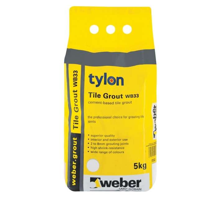 WEBER-TYLON WB33 Tile Grout - White(5kg)