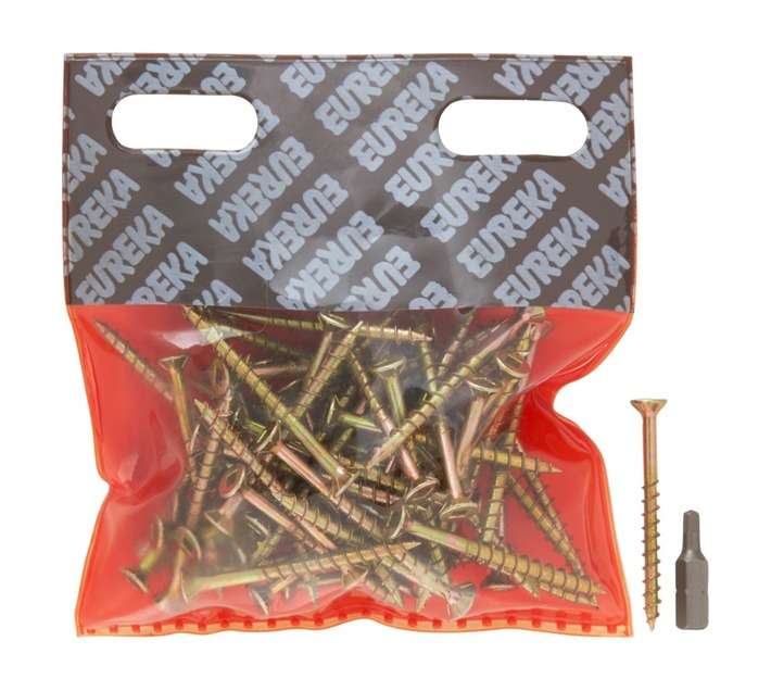 Eureka 1FE60U 4 x 50mm Cut Screw Smooth Shank (50 Pack)