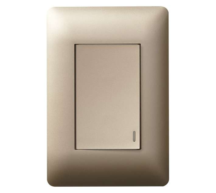 Ysalis 1 Lever Switch Large Module - Champagne