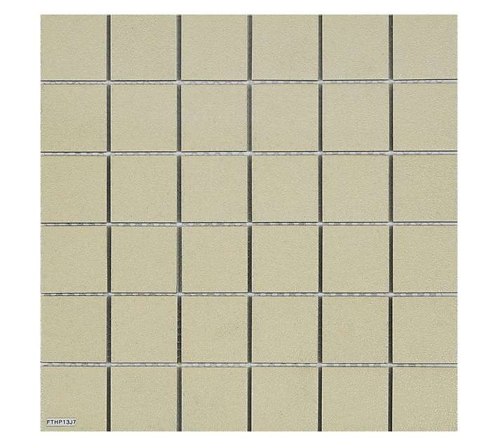 Ceramic Wholesalers FTHP13J7 Porcelain Anti Slip Mosaic Tile - Beige (305 x 305mm)
