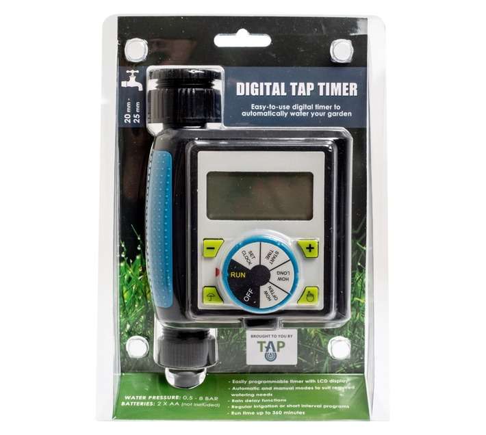 Turf-Ag R44101DIGTIMER Digital Tap Single Outlet Irrigation Timer