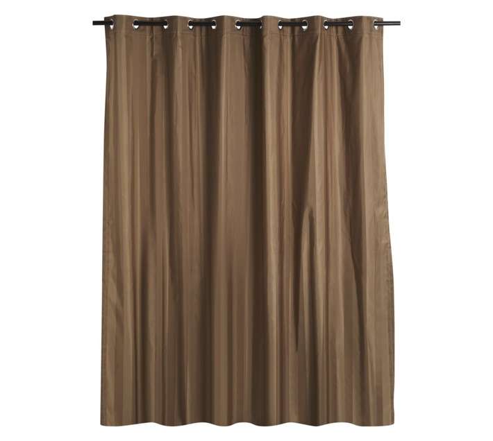 Jacquard Signal Cocoa Eyelet Curtain (2300 x 2500mm)