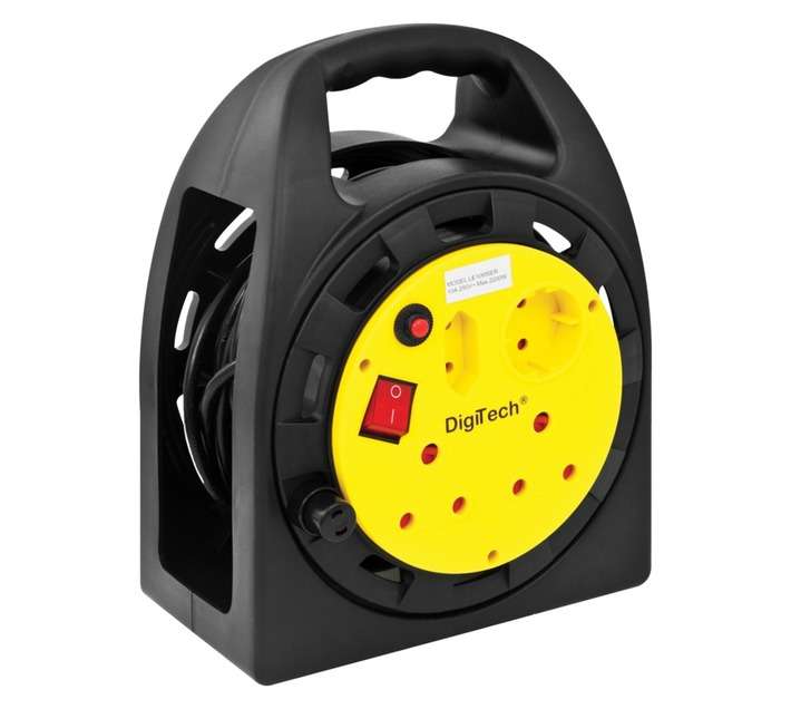 Digitech 10amp Extension Reel (10m x 1mm)