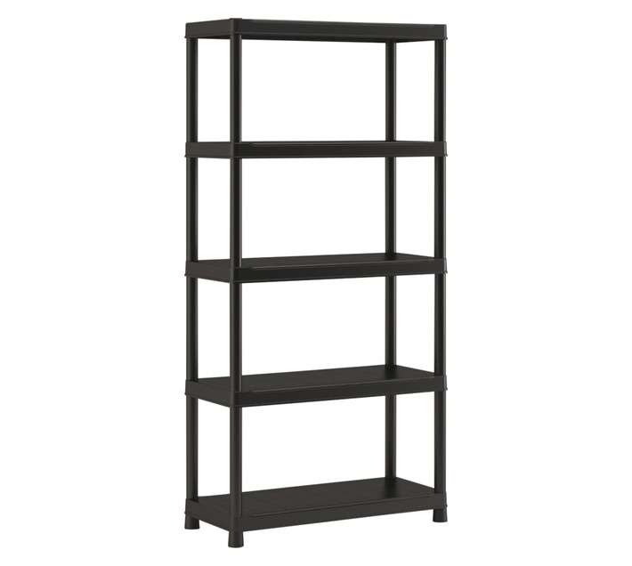 Keter 5 Tier Shelf - Black (400 x 900 x 1820mm)