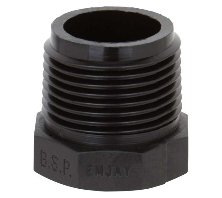 Emjay Male End Plug - Black (25mm)