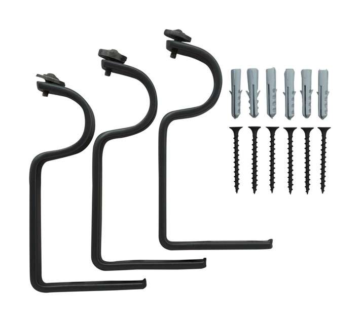 Elements Bracket - Black (32mm) 3 Pack