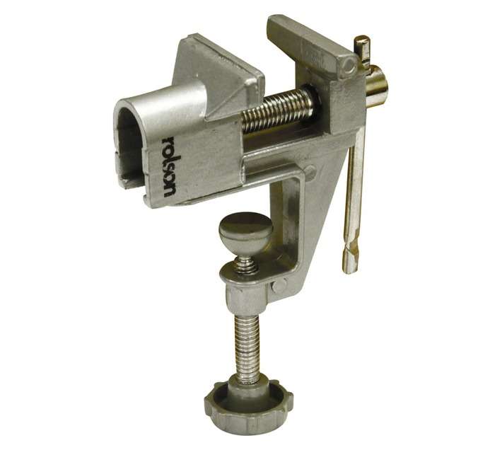 Rolson R59149 Mini Table Vice - Grey (450 x 120 x 180mm)