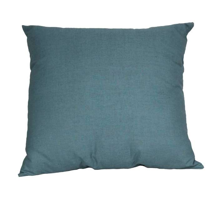 Scatter Cushion - Teal Blue Plain (50 x 50)