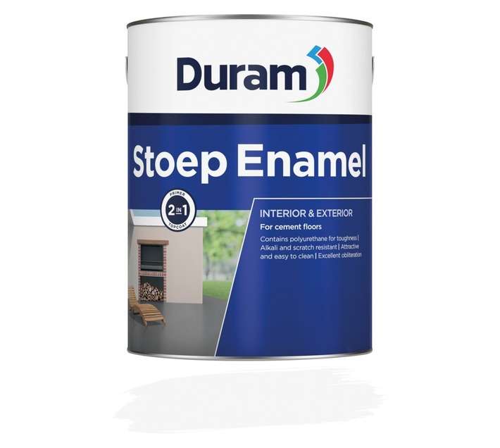 Duram Stoep Enamel - White (5L)