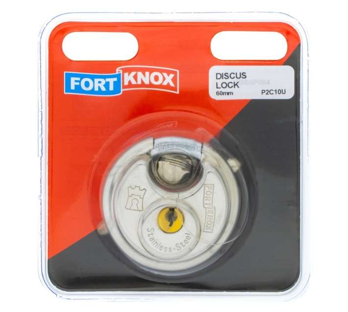 Fort Knox P2C10U Discus Moon Padlock (60 x 25 x 60mm)